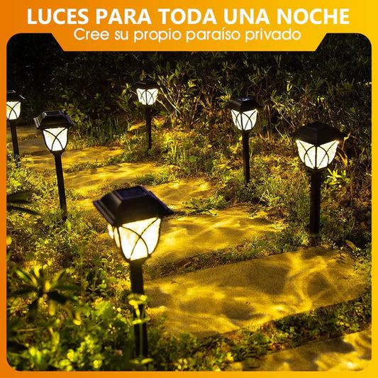 Faros Solares para Jardín x 2 UNIDADES
