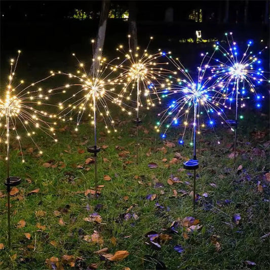 Estaca Solar Fuegos Artificiales