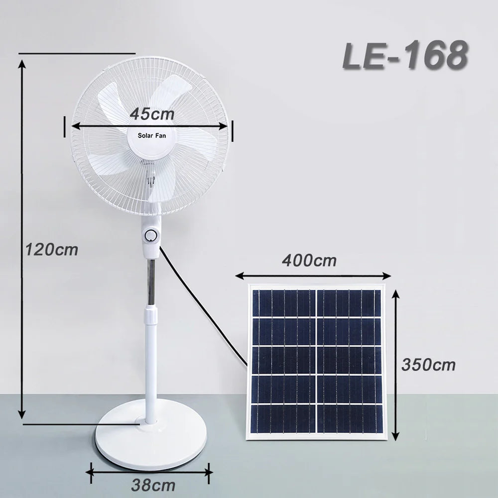 Ventilador Solar de Pie