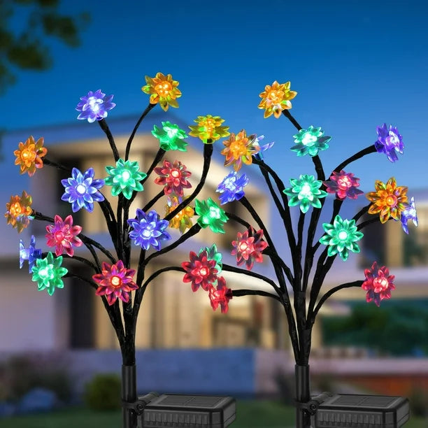 Estaca Ramas de Flores Solares
