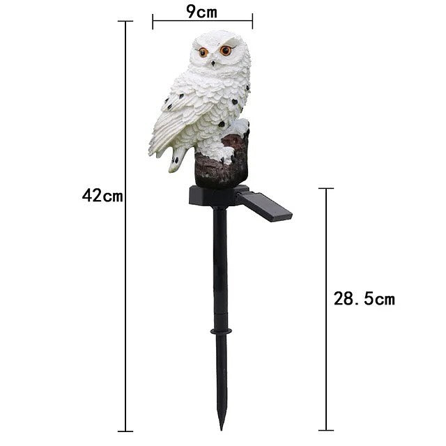 Estaca Solar Buho 42 Cm (set de 2 unidades)