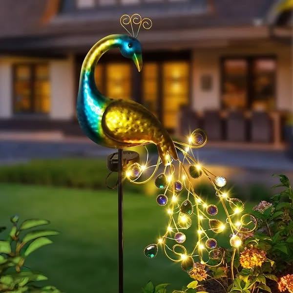 Estaca Solar Pavo Real 110 Cm