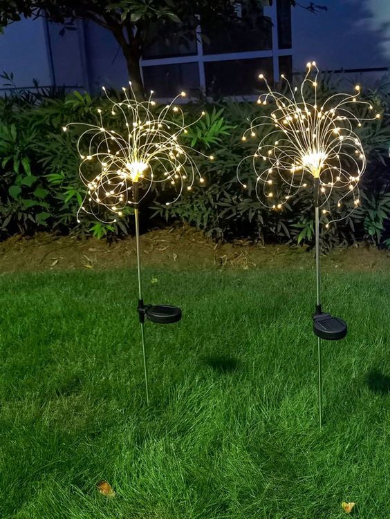 Estaca Solar Fuegos Artificiales