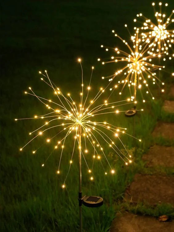 Estaca Solar Fuegos Artificiales