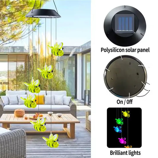 Colgante Solar Abejitas
