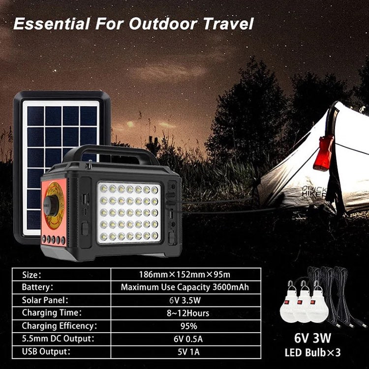 Kit Solar Multifuncional 30W