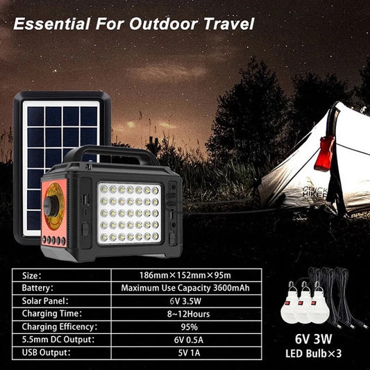 Kit Solar Multifuncional 30W