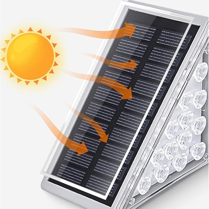 Luz de Escalera para Exteriores Solar (set de 2 unidades)