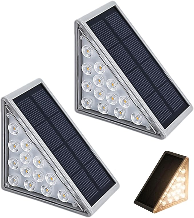 Luz de Escalera para Exteriores Solar (set de 2 unidades)