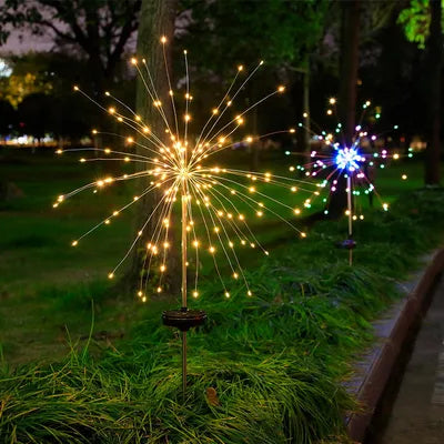 Estaca Solar Fuegos Artificiales