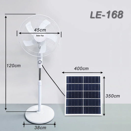 Ventilador Solar de Pie