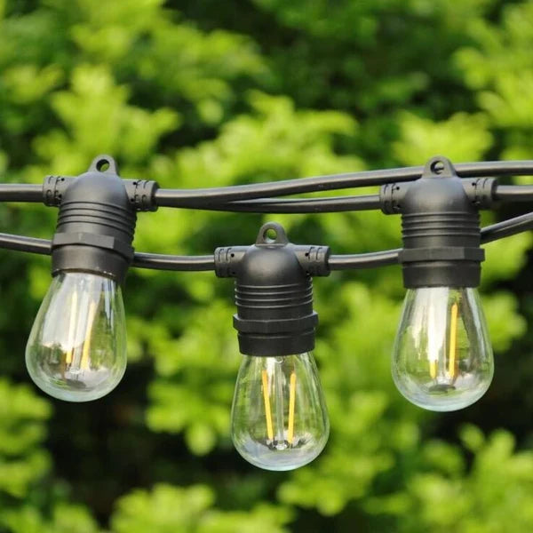 Guirnalda Solar 5 Metros 10 Focos luz amarilla