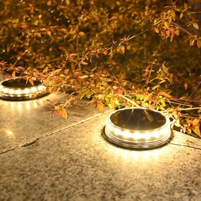 Caminero Solar Pro LUZ AMARILLA (set de 4 unidades)
